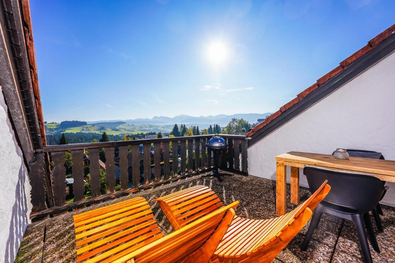 Allgaeu Chalet Mit Berg-Panorama Oberreute Eksteriør bilde